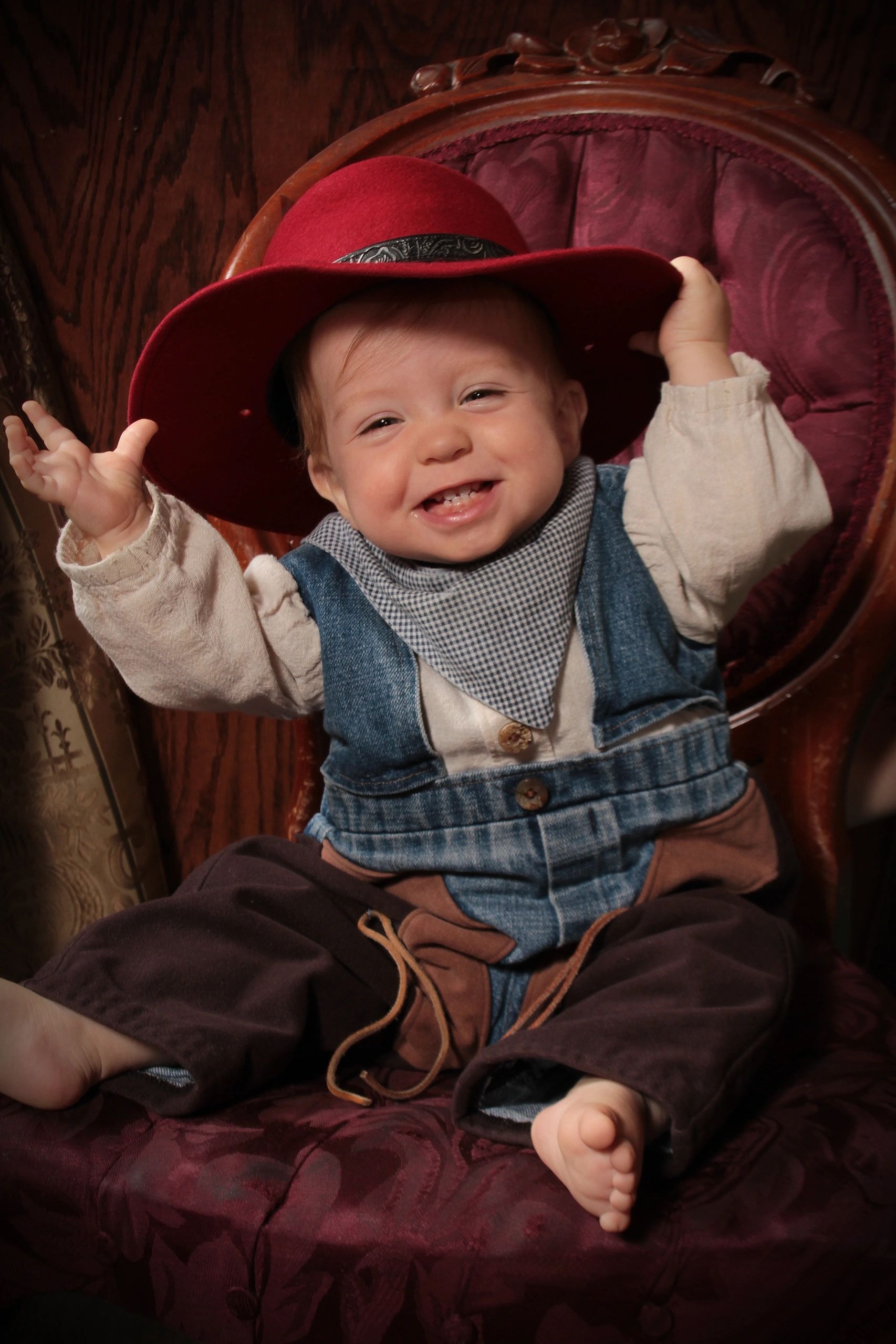 Original vintage portrait