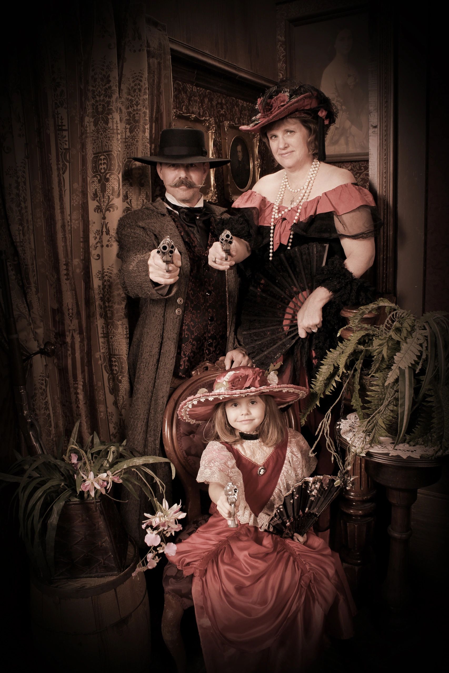 Original vintage portrait