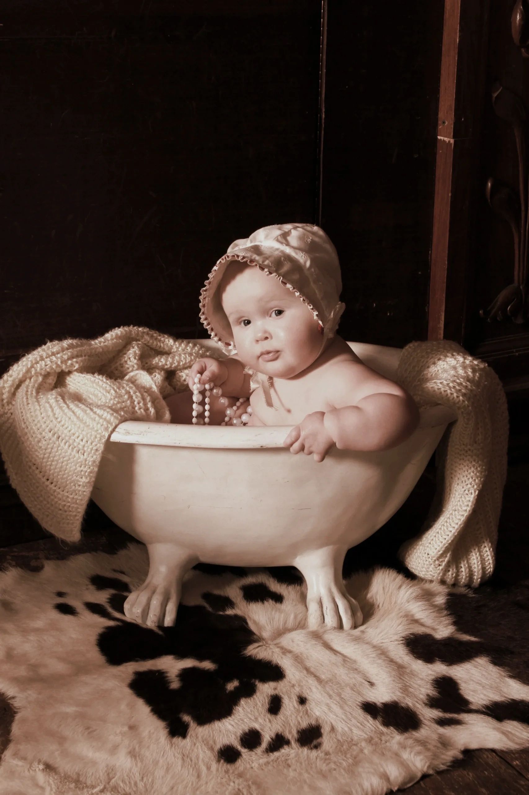 Original vintage portrait
